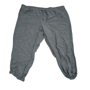 J. JILL Green Linen Blend Pants (Women's 4X)